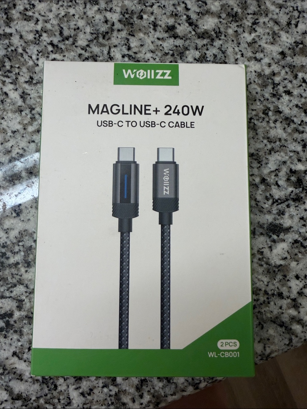 Magline-+ 240 W USB-C USB-C Cable new!!